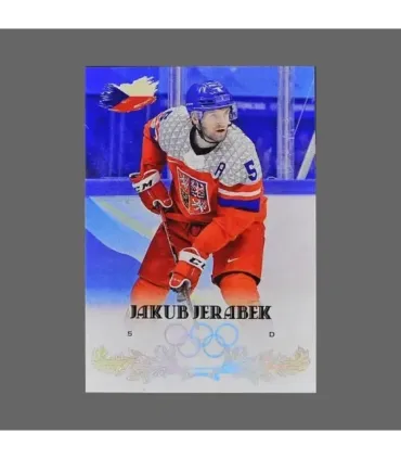 2022 AMPIR Olympic Games Hockey #CZE05 Jakub Jerabek (Team Czech Republic)  | AMPIR Trading Cards