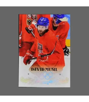 2022 AMPIR Olympic Games Hockey #CZE06 David Musil (Team Czech Republic)  | AMPIR Trading Cards