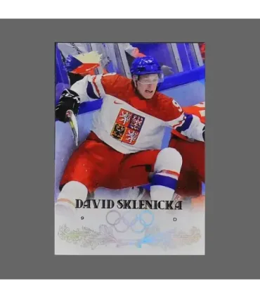 2022 AMPIR Olympic Games Hockey #CZE09 David Sklenicka (Team Czech Republic)  | AMPIR Trading Cards