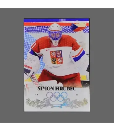 2022 AMPIR Olympic Games Hockey #CZE11 Simon Hrubec (Team Czech Republic) GK | AMPIR Trading Cards