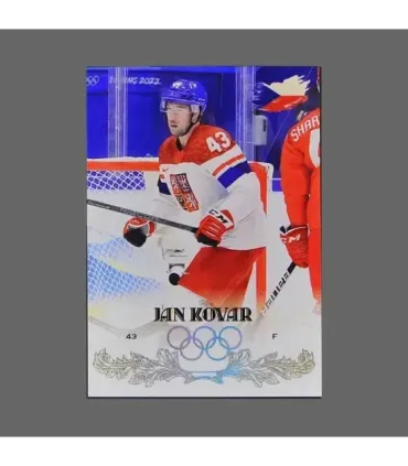 2022 AMPIR Olympic Games Hockey #CZE12 Jan Kovar (Team Czech Republic)  | AMPIR Trading Cards