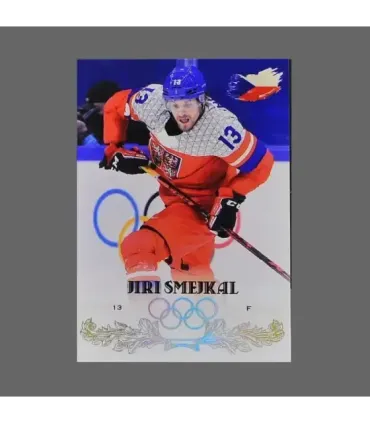 2022 AMPIR Olympic Games Hockey #CZE13 Jiri Smejkal (Team Czech Republic)  | AMPIR Trading Cards