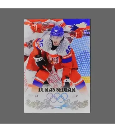 2022 AMPIR Olympic Games Hockey #CZE15 Lukas Sedlak (Team Czech Republic)  | AMPIR Trading Cards