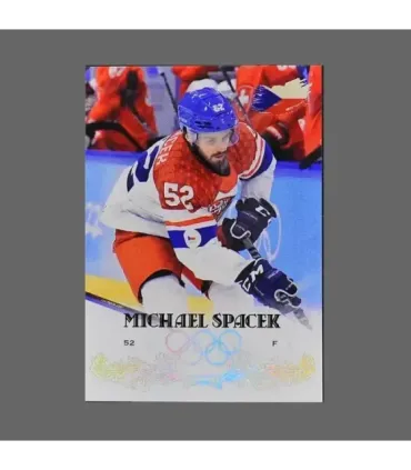 2022 AMPIR Olympic Games Hockey #CZE18 Michael Spacek (Team Czech Republic)  | AMPIR Trading Cards