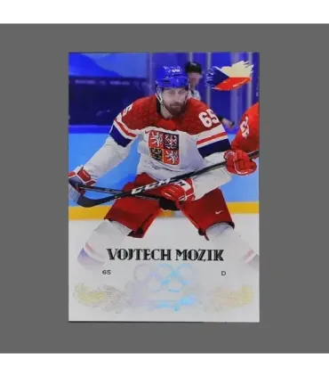 2022 AMPIR Olympic Games Hockey #CZE19 Vojtech Mozik (Team Czech Republic)  | AMPIR Trading Cards