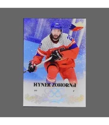 2022 AMPIR Olympic Games Hockey #CZE20 Hynek Zohorna (Team Czech Republic)  | AMPIR Trading Cards