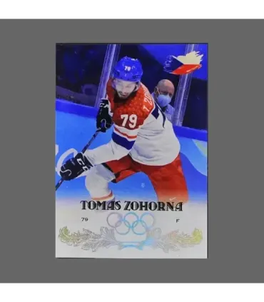 2022 AMPIR Olympic Games Hockey #CZE22 Tomas Zohorna (Team Czech Republic)  | AMPIR Trading Cards