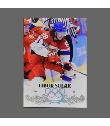 2022 AMPIR Olympic Games Hockey #CZE24 Libor Sulak (Team Czech Republic)  | AMPIR Trading Cards