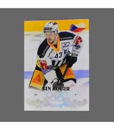 2022 AMPIR Olympic Games Hockey #CZE12-1 Jan Kovar (EV Zug)  | AMPIR Trading Cards