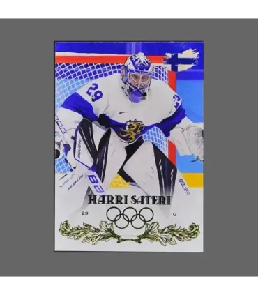 2022 AMPIR Olympic Games Hockey #FIN01 Harri Sateri (Team Finland) GK | AMPIR Trading Cards