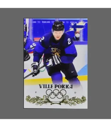 2022 AMPIR Olympic Games Hockey #FIN02 Ville Pokka (Team Finland)  | AMPIR Trading Cards