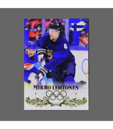 2022 AMPIR Olympic Games Hockey #FIN04 Mikko Lehtonen (Team Finland)  | AMPIR Trading Cards