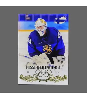 2022 AMPIR Olympic Games Hockey #FIN06 Jussi Olkinuora (Team Finland) GK | AMPIR Trading Cards