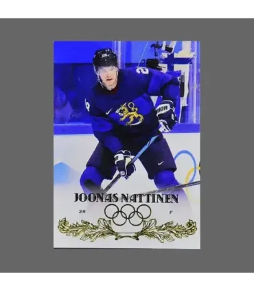 2022 AMPIR Olympic Games Hockey #FIN07 Joonas Nattinen (Team Finland)  | AMPIR Trading Cards