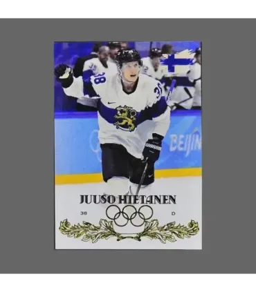 2022 AMPIR Olympic Games Hockey #FIN08 Juuso Hietanen (Team Finland)  | AMPIR Trading Cards