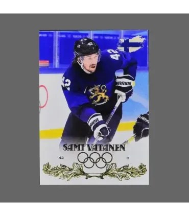 2022 AMPIR Olympic Games Hockey #FIN10 Sami Vatanen (Team Finland)  | AMPIR Trading Cards