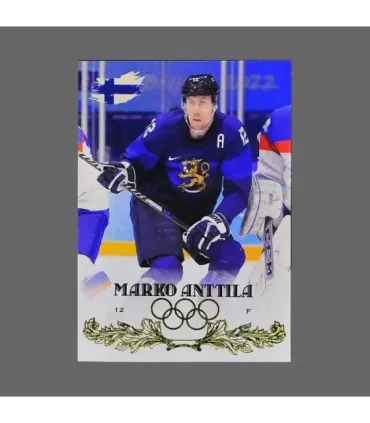 2022 AMPIR Olympic Games Hockey #FIN12 Marko Anttila (Team Finland)  | AMPIR Trading Cards