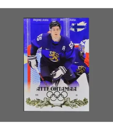 2022 AMPIR Olympic Games Hockey #FIN14 Atte Ohtamaa (Team Finland)  | AMPIR Trading Cards