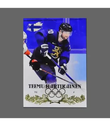 2022 AMPIR Olympic Games Hockey #FIN18 Teemu Hartikainen (Team Finland)  | AMPIR Trading Cards