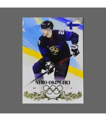 2022 AMPIR Olympic Games Hockey #FIN20 Niko Ojamaki (Team Finland)  | AMPIR Trading Cards