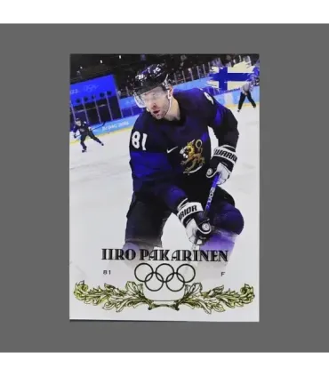 2022 AMPIR Olympic Games Hockey #FIN22 Iiro Pakarinen (Team Finland)  | AMPIR Trading Cards