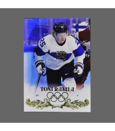 2022 AMPIR Olympic Games Hockey #FIN25 Toni Rajala (Team Finland)  | AMPIR Trading Cards