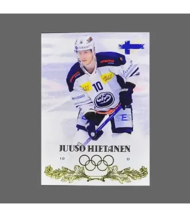 2022 AMPIR Olympic Games Hockey #FIN08-1 Juuso Hietanen (HC Ambri-Piotta)  | AMPIR Trading Cards