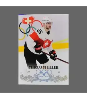 2022 AMPIR Olympic Games Hockey #SUI01 Mirco Muller (Team Switzerland)  | AMPIR Trading Cards