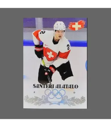 2022 AMPIR Olympic Games Hockey #SUI02 Santeri Alatalo (Team Switzerland)  | AMPIR Trading Cards