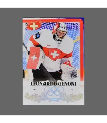 2022 AMPIR Olympic Games Hockey #SUI03 Leonardo Genoni (Team Switzerland) GK | AMPIR Trading Cards