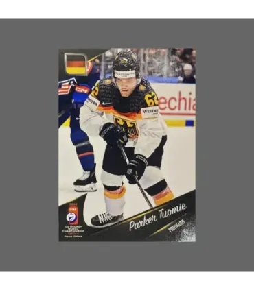 2024 IIHF World Championship #GER16 Parker Tuomie (Team Germany)  | AMPIR Trading Cards