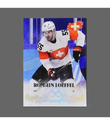 2022 AMPIR Olympic Games Hockey #SUI07 Romain Loeffel (Team Switzerland)  | AMPIR Trading Cards