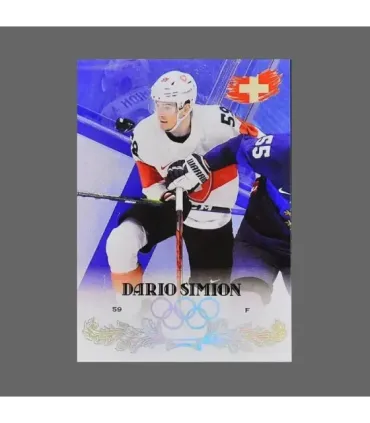 2022 AMPIR Olympic Games Hockey #SUI08 Dario Simion (Team Switzerland)  | AMPIR Trading Cards