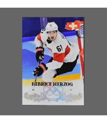 2022 AMPIR Olympic Games Hockey #SUI09 Fabrice Herzog (Team Switzerland)  | AMPIR Trading Cards