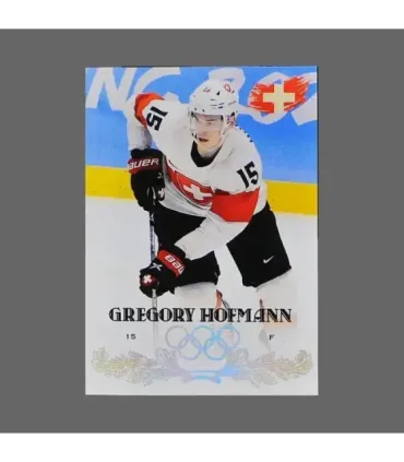 2022 AMPIR Olympic Games Hockey #SUI15 Gregory Hofmann (Team Switzerland)  | AMPIR Trading Cards