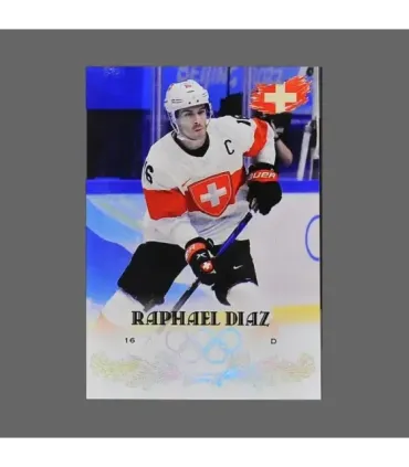 2022 AMPIR Olympic Games Hockey #SUI16 Raphael Diaz (Team Switzerland)  | AMPIR Trading Cards