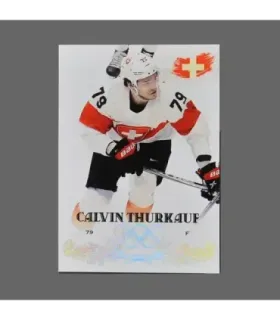 2022 AMPIR Olympic Games Hockey #SUI17 Calvin Thurkauf (Team Switzerland)  | AMPIR Trading Cards