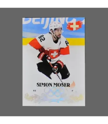 2022 AMPIR Olympic Games Hockey #SUI18 Simon Moser (Team Switzerland)  | AMPIR Trading Cards