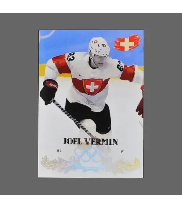 2022 AMPIR Olympic Games Hockey #SUI19 Joel Vermin (Team Switzerland)  | AMPIR Trading Cards