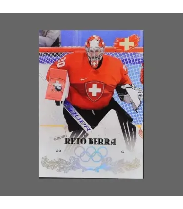 2022 AMPIR Olympic Games Hockey #SUI20 Reto Berra (Team Switzerland) GK | AMPIR Trading Cards