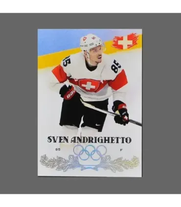 2022 AMPIR Olympic Games Hockey #SUI21 Sven Andrighetto (Team Switzerland)  | AMPIR Trading Cards