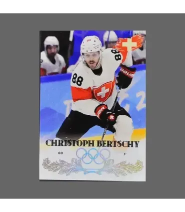 2022 AMPIR Olympic Games Hockey #SUI23 Christoph Bertschy (Team Switzerland)  | AMPIR Trading Cards