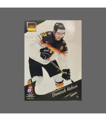 2024 IIHF World Championship #GER18 Dominik Kahun (Team Germany)  | AMPIR Trading Cards