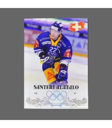 2022 AMPIR Olympic Games Hockey #SUI02-1 Santeri Alatalo (EV Zug)  | AMPIR Trading Cards