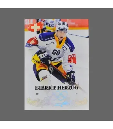 2022 AMPIR Olympic Games Hockey #SUI09-1 Fabrice Herzog (EV Zug)  | AMPIR Trading Cards