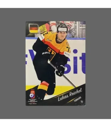 2024 IIHF World Championship #GER19 Lukas Reichel (Team Germany)  | AMPIR Trading Cards