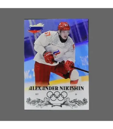 2022 AMPIR Olympic Games Hockey #RUS12 Alexander Nikishin (Team Russia)  | AMPIR Trading Cards