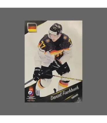 2024 IIHF World Championship #GER20 Daniel Fischbuch (Team Germany)  | AMPIR Trading Cards