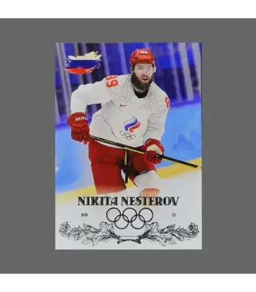 2022 AMPIR Olympic Games Hockey #RUS20 Nikita Nesterov (Team Russia)  | AMPIR Trading Cards