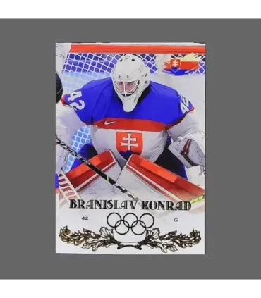 2022 AMPIR Olympic Games Hockey #SVK02 Branislav Konrad (Team Slovakia) GK | AMPIR Trading Cards